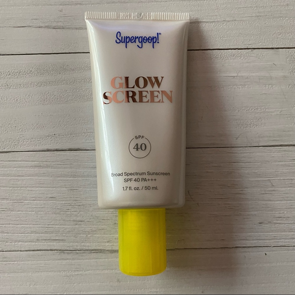 Supergoop! GLOW SCREEN Broad Spectrum Sunscreen SPF 40 Full Size 1.7 fl Oz